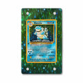 Blastoise 2-102 Base Set Extended Art Display Cases - Magnetic Case - Front View