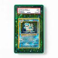 Blastoise 2-102 Base Set Extended Art Display Cases - PSA Slab Case - Front View