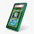 Blastoise 2-102 Base Set Extended Art Display Cases - PSA Slab Case - Side View