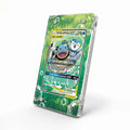 Blastoise & Piplup GX 215-236 Cosmic Eclipse Pokemon Cards Custom Art Display Cases - Magnetic Case - Side View