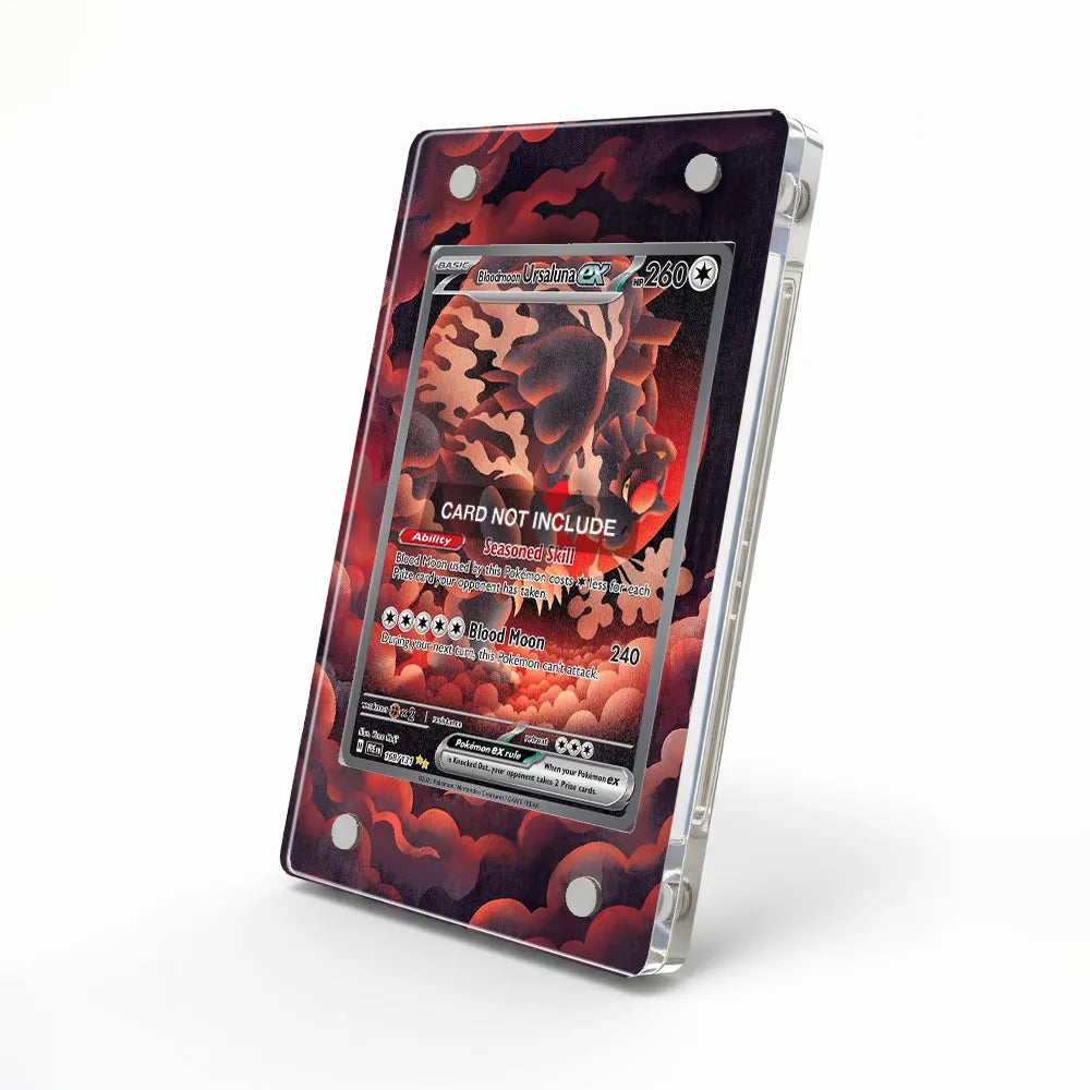 Bloodmoon Ursaluna ex 168-131 SIR Extended Art Display Cases - Magnetic Case - Side View