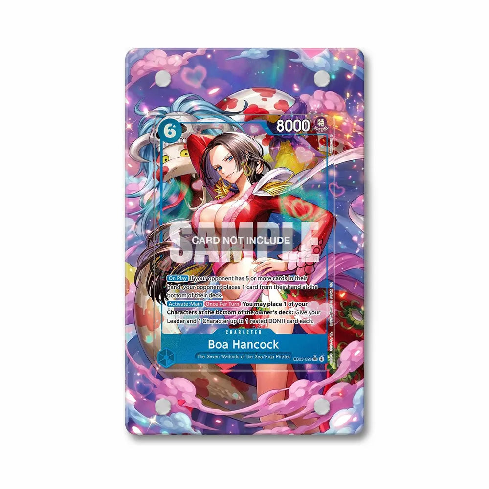 Boa Hancock 026 EB03 Extended Art Display Cases - PSA Slab Case - Front View