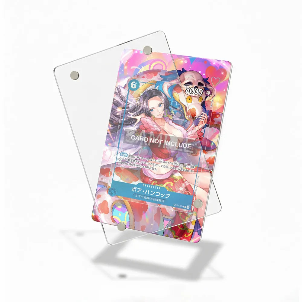 Boa Hancock 051 CN 2nd Anniversary Set Extended Art Display Cases - Magnetic Case - Detail View