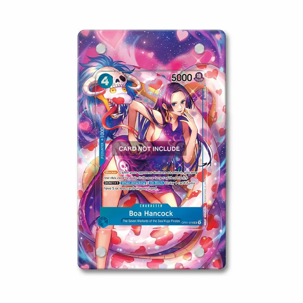 Boa Hancock OP01-078 Romance Dawn Extended Art Display Cases - Magnetic Case - Front View