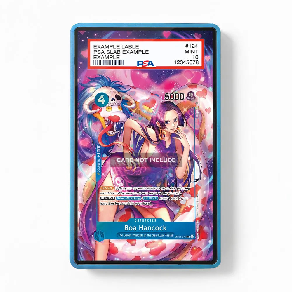 Boa Hancock OP01-078 Romance Dawn Extended Art Display Cases - PSA Slab Case - Front View