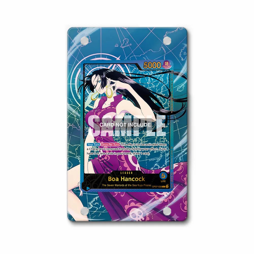 Boa Hancock OP07-038 SP EB02 One Piece Cards Extended Art Display Cases - Magnetic Case - Front View