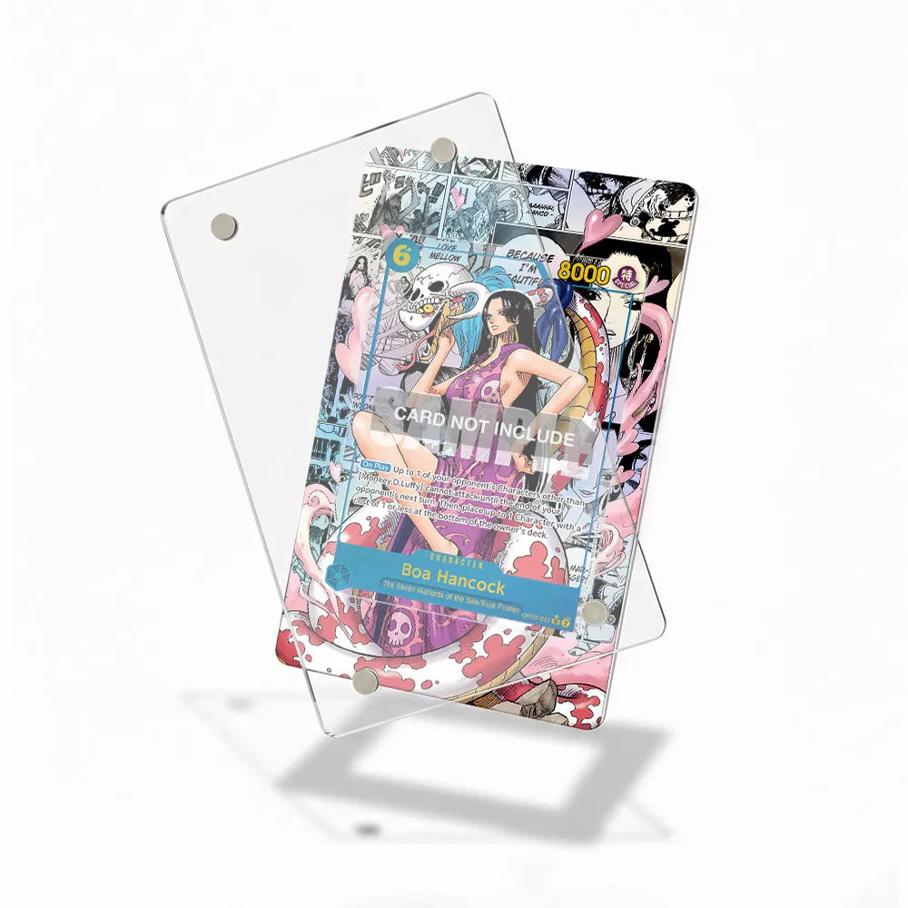 Boa Hancock OP07-051 Extended Art Display Cases - Magnetic Case - Detail View