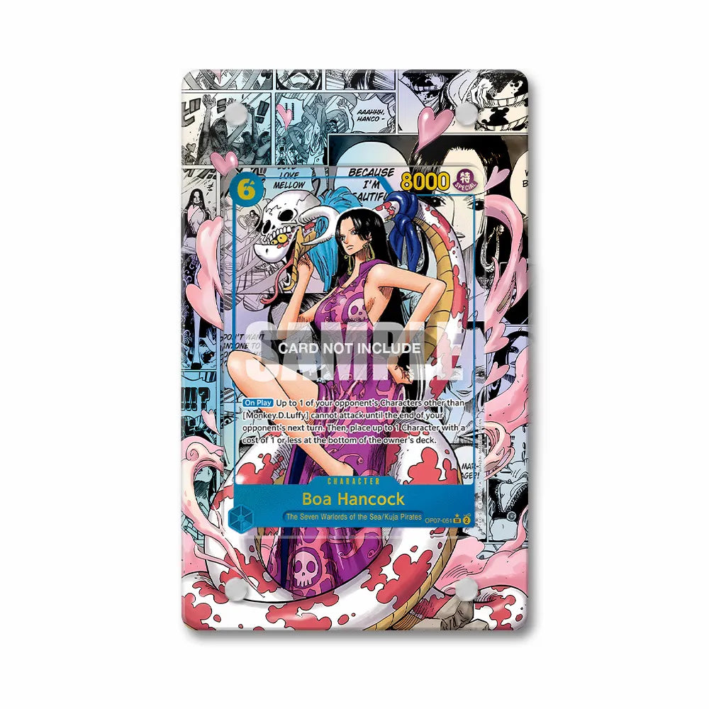 Boa Hancock OP07-051 Extended Art Display Cases - Magnetic Case - Front View