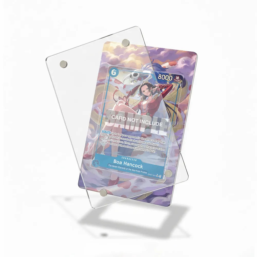 Boa Hancock OP07-051 SR OP07 Seven Warlords of the Sea Extended Art Display Cases - Magnetic Case - Detail View