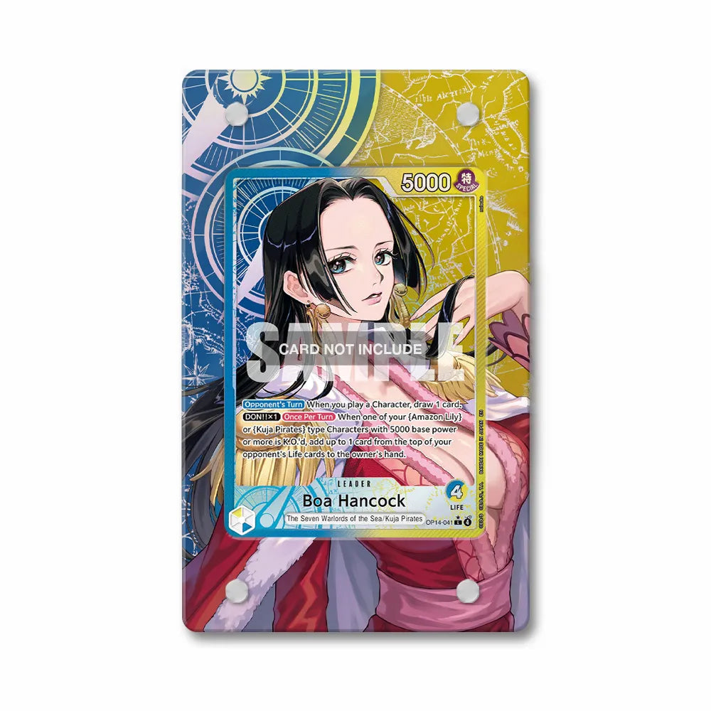 Boa Hancock OP14-041 Leader Alt Art OP14 Extended Art Display Cases - PSA Graded Guard Case - Front View