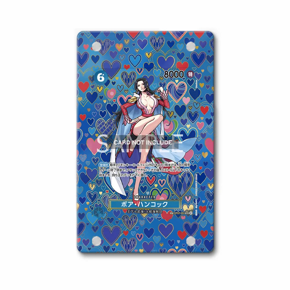 Boa Hancock SP OP07-051 Emperors In The New World One Piece Cards Extended Art Display Cases - PSA Slab Case - Front View