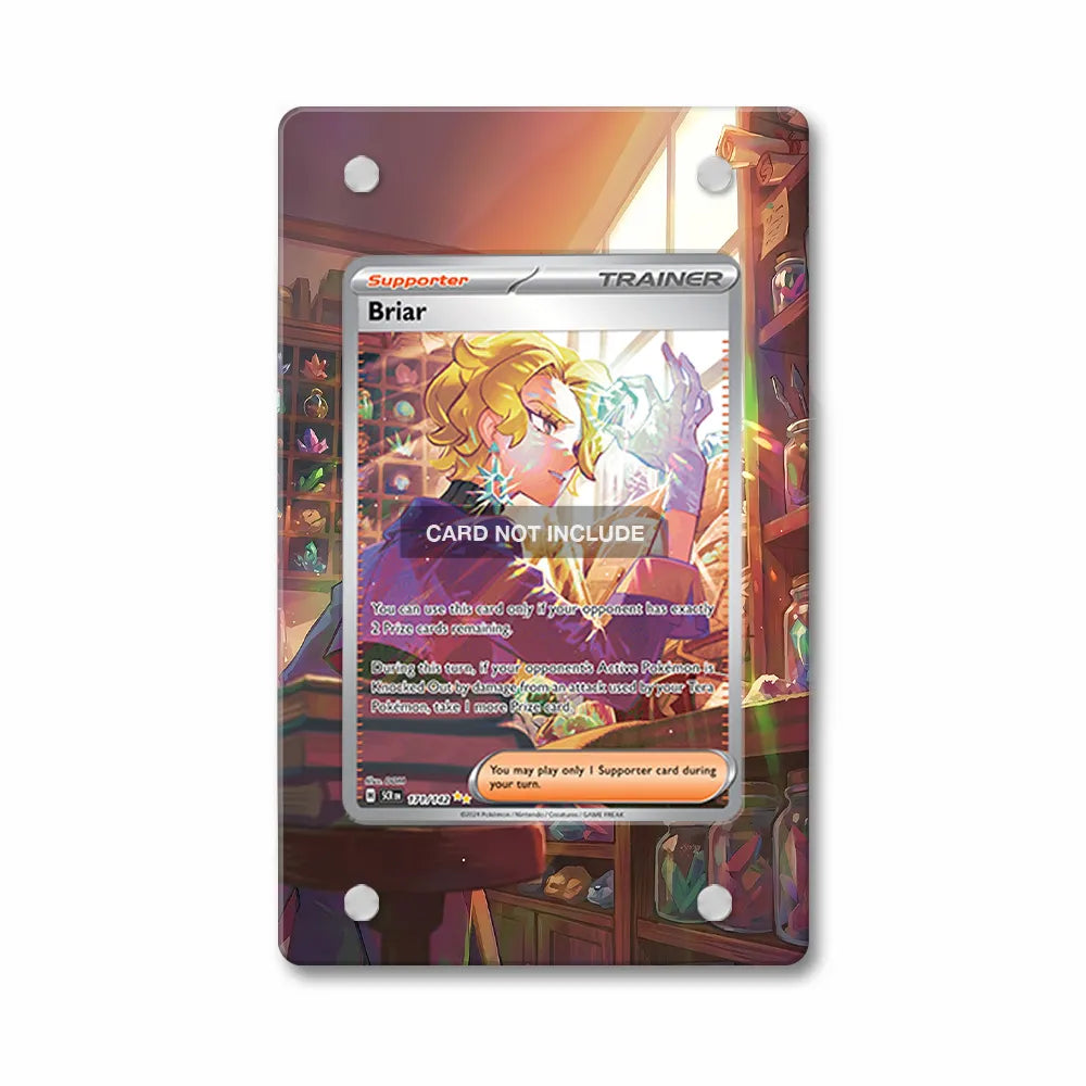 Briar 171-142 SIR SAR Stellar Crown Extended Art Display Cases - PSA Graded Guard Case - Front View