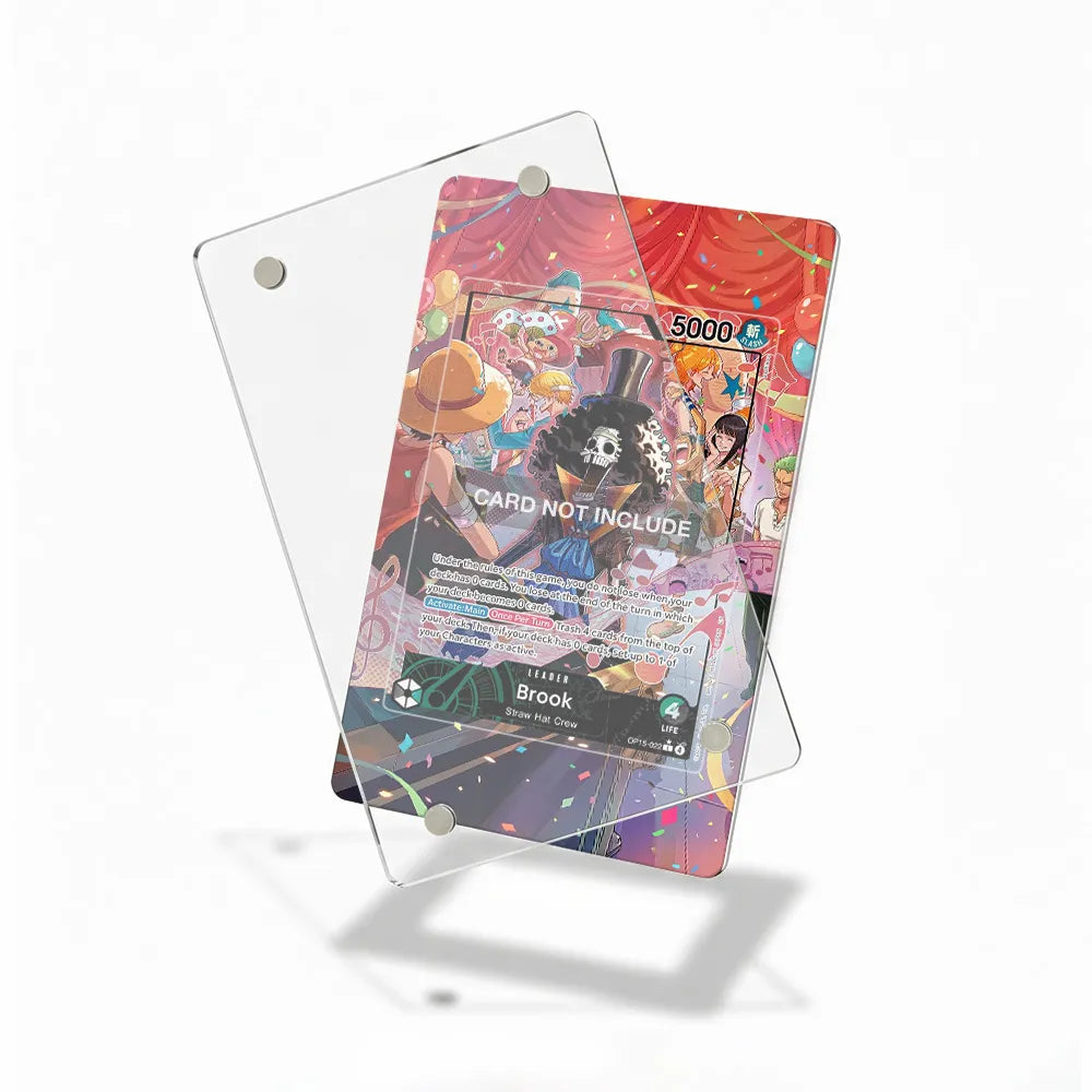 Brook OP15-022 Adventure on Kami's Island Extended Art Display Cases - Magnetic Case - Detail View