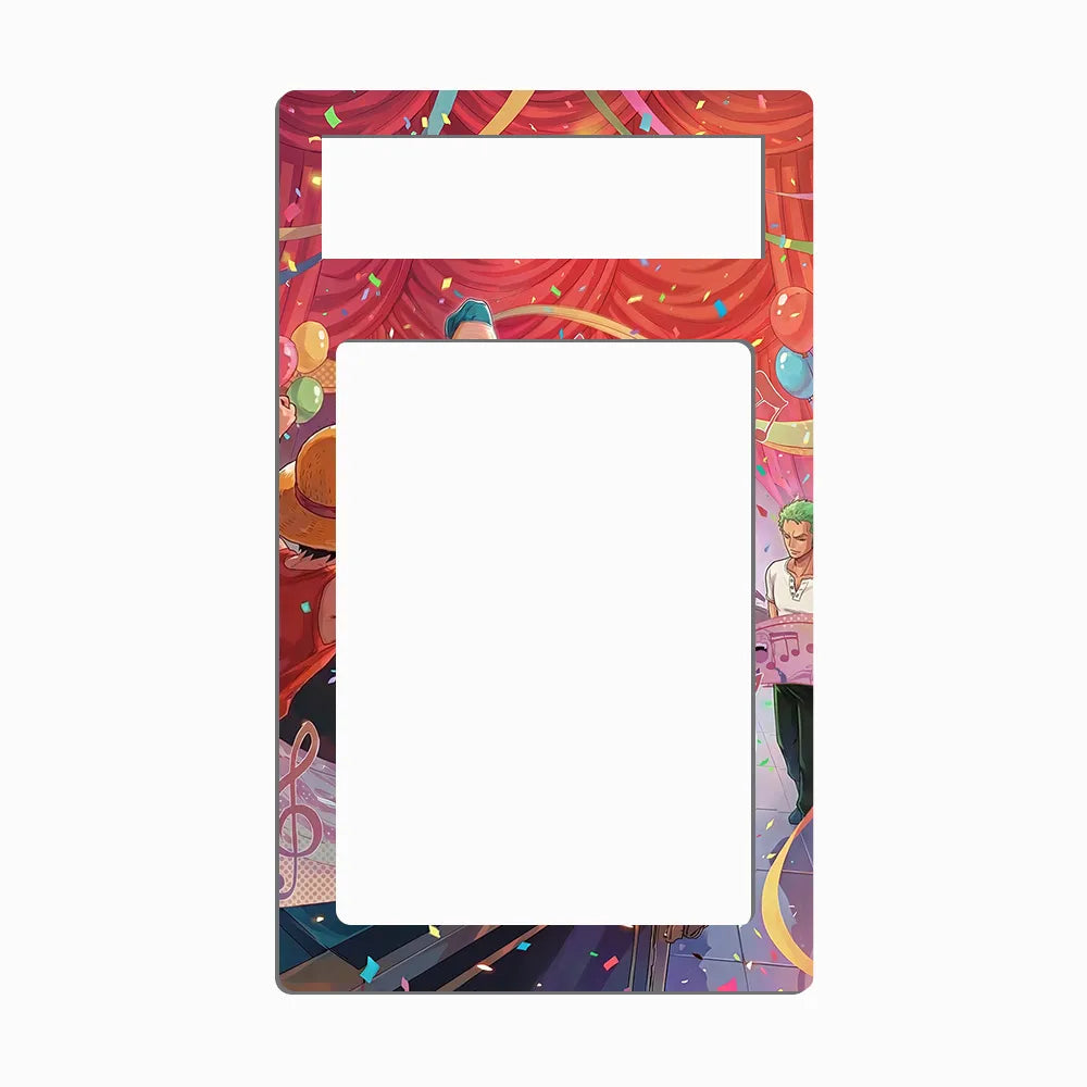 Brook OP15-022 Adventure on Kami's Island Extended Art Display Cases - PSA Metal Art Only - Front View