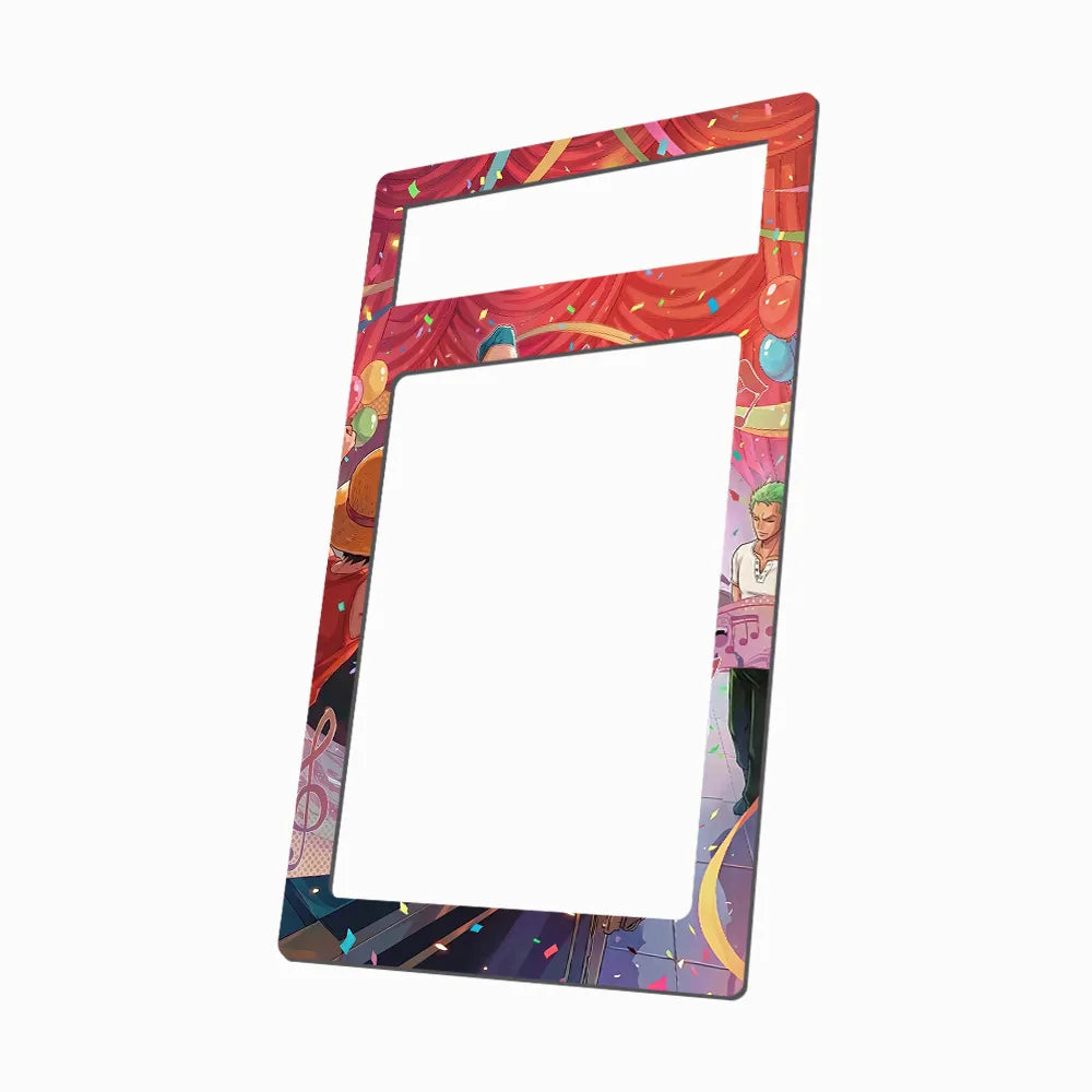 Brook OP15-022 Adventure on Kami's Island Extended Art Display Cases - PSA Metal Art Only - Side View