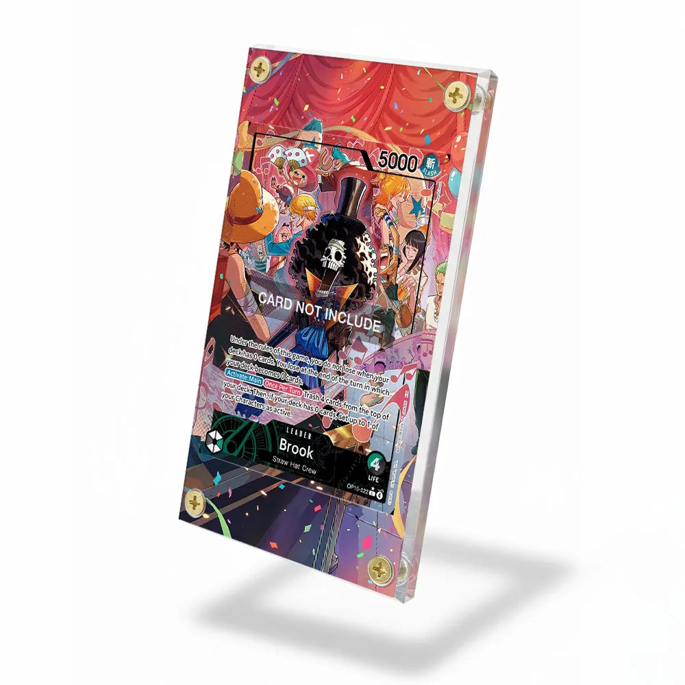 Brook OP15-022 Adventure on Kami's Island Extended Art Display Cases - Screws Case - Side View