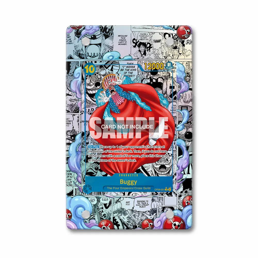 Buggy OP09-051 Extended Art Display Cases - PSA Graded Guard Case - Front View