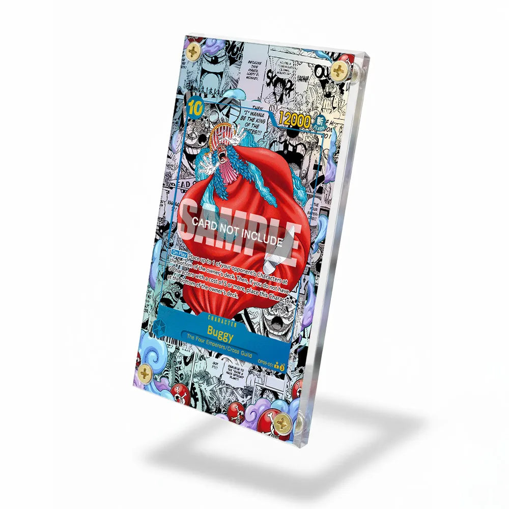 Buggy OP09-051 Extended Art Display Cases - Screws Case - Side View