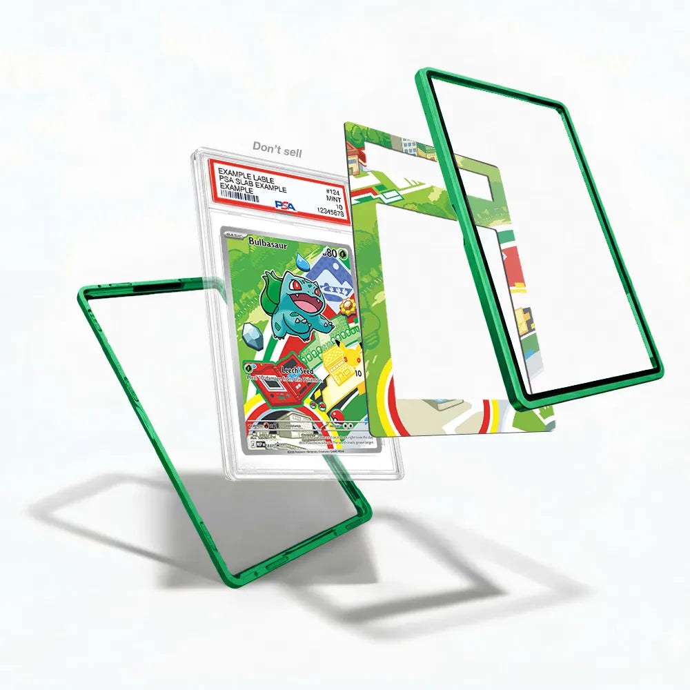 Bulbasaur 037 Promo MEP Extended Art Display Cases - PSA Slab Case - Detail View