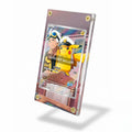 Captain Pikachu CBB1C Gem Pack 07 09-09 SIR SAR Horizons Extended Art Display Cases - Screws Case - Side View