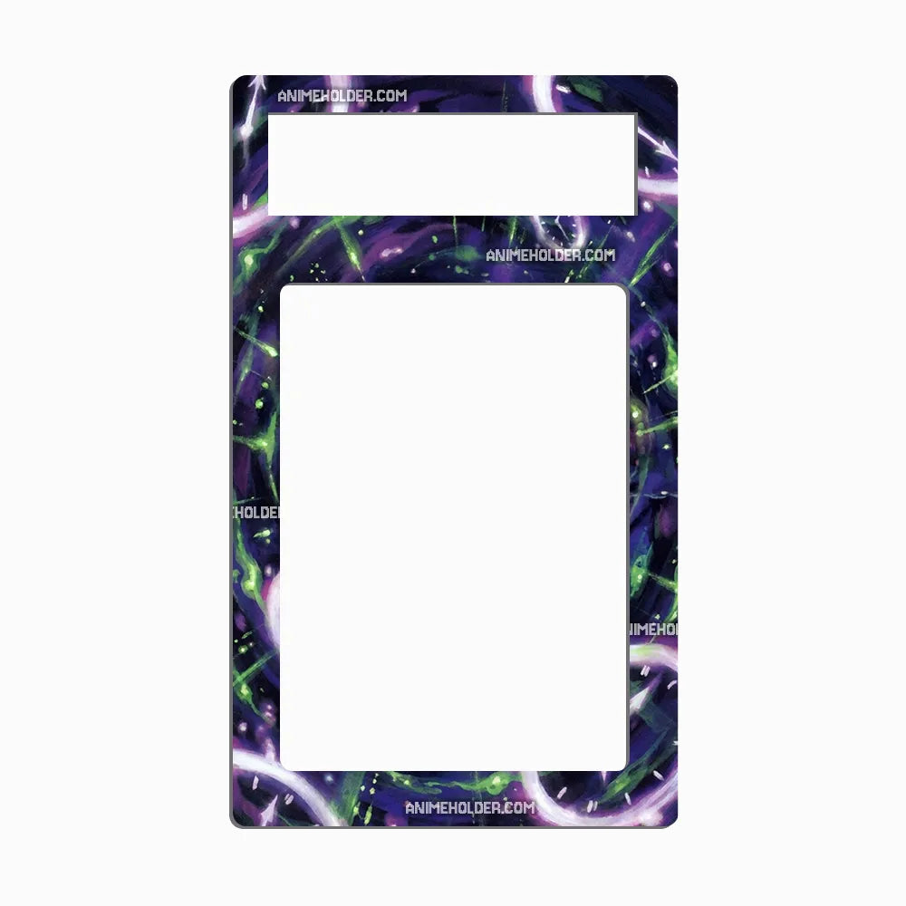 Celebi ID 2-104 EX Legend Maker Pokemon Cards Custom Art Display Cases - PSA Metal Art Only - Front View