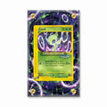 Celebi ID 2-104 EX Legend Maker Pokemon Cards Custom Art Display Cases - Screws Case - Front View