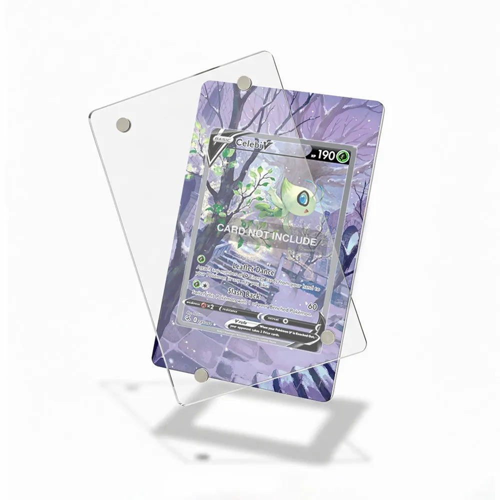 Celebi V 245-264 SIR SAR Fusion Strike Alternate Art Extended Art Display Cases - Magnetic Case - Detail View