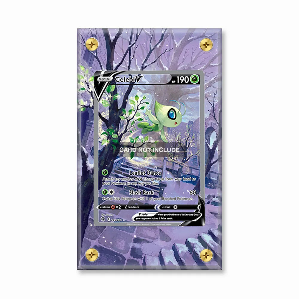 Celebi V 245-264 SIR SAR Fusion Strike Alternate Art Extended Art Display Cases