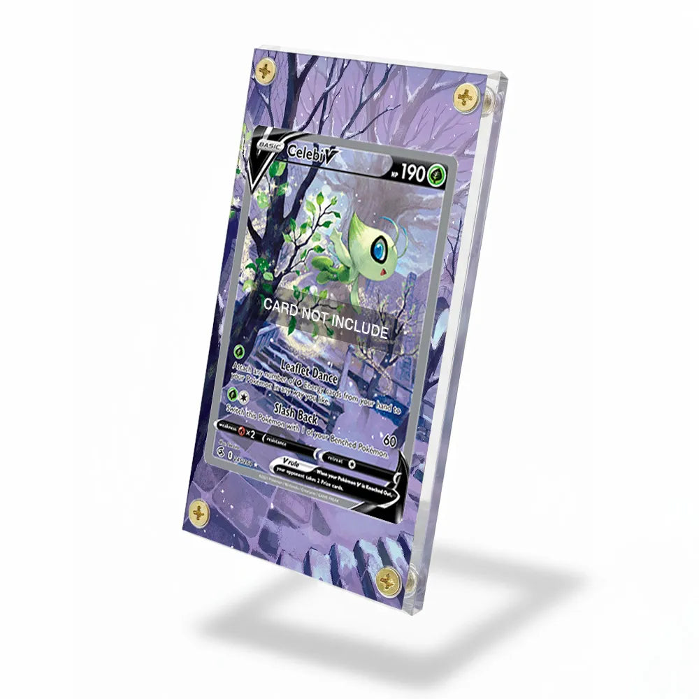Celebi V 245-264 SIR SAR Fusion Strike Alternate Art Extended Art Pokemon Card Display Case