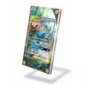 Celebi Venusaur GX SM167 Promo Extended Art Display Cases - Screws Case - Side View