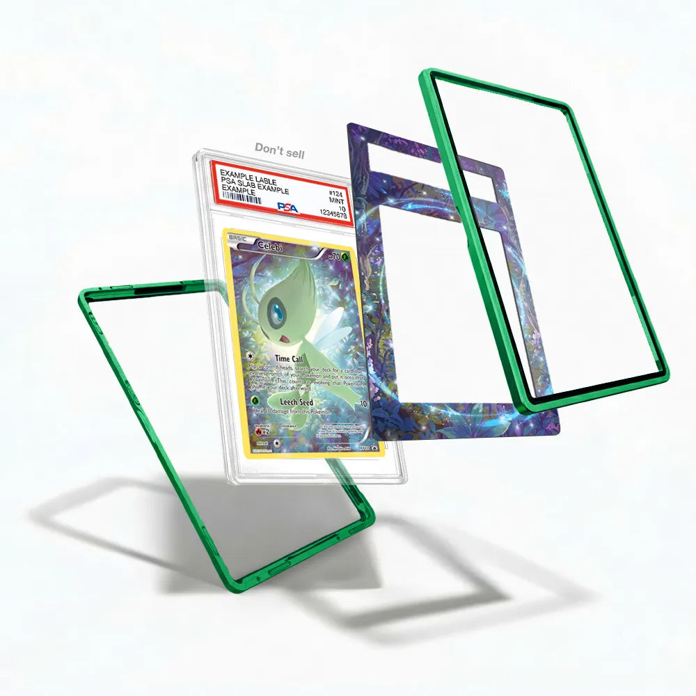 Celebi XY111 Promo XY Series Extended Art Display Cases - PSA Slab Case - Detail View