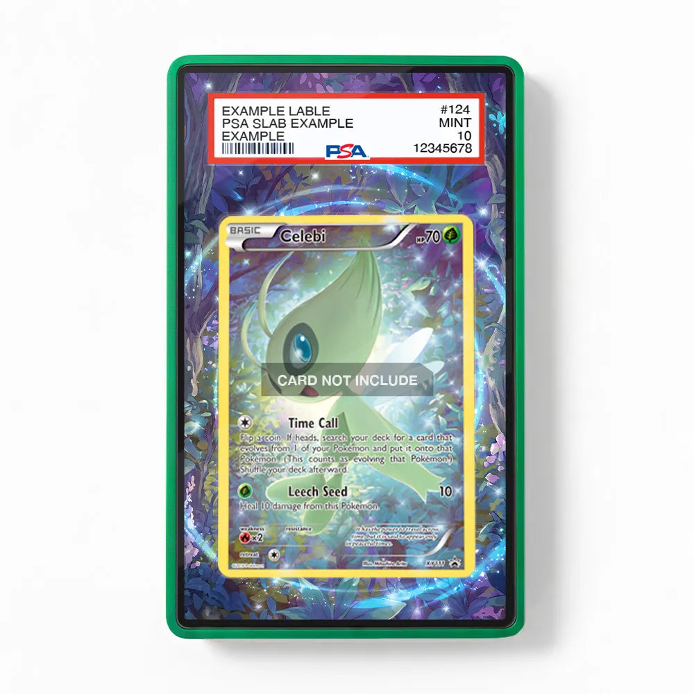 Celebi XY111 Promo XY Series Extended Art Display Cases - PSA Slab Case - Front View