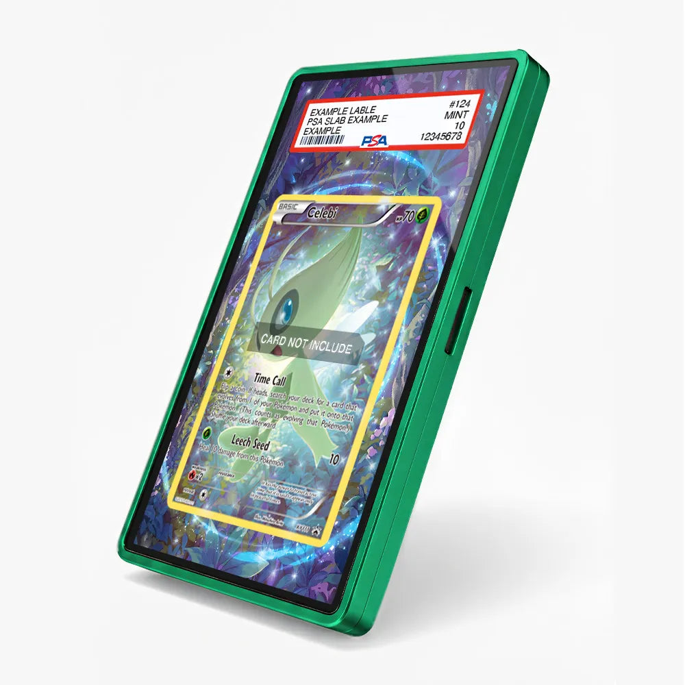 Celebi XY111 Promo XY Series Extended Art Display Cases - PSA Slab Case - Side View