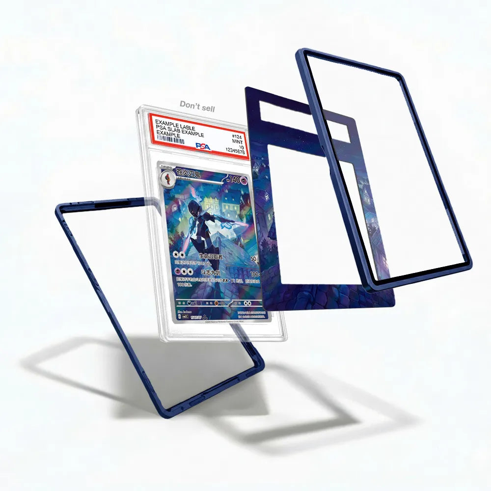 Ceruledge 1507-07 Gem Pack 3 Chinese Exclusive Extended Art Display Cases - PSA Slab Case - Detail View