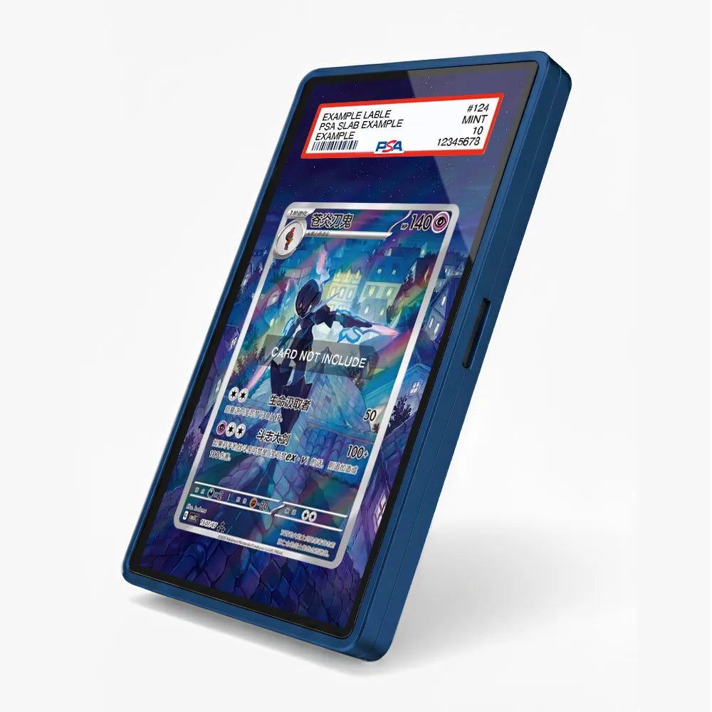 Ceruledge 1507-07 Gem Pack 3 Chinese Exclusive Extended Art Display Cases - PSA Slab Case - Side View