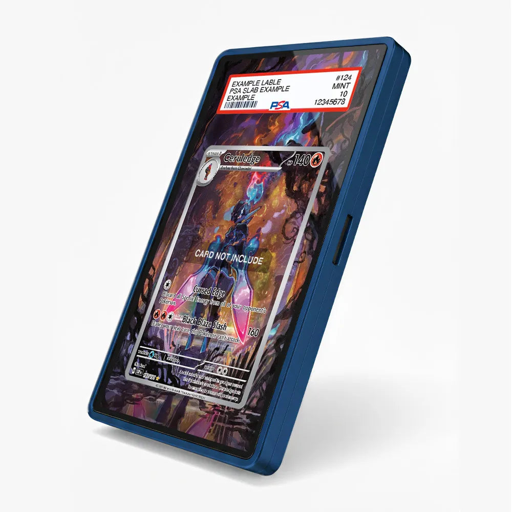Ceruledge 197-191 Sscarlet & Violet Extended Art Display Cases - PSA Slab Case - Side View