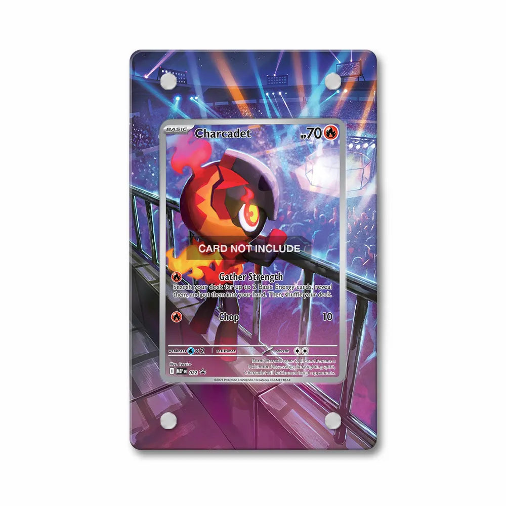 Charcadet MEP 022 Promo Extended Art Display Cases - Magnetic Case - Front View