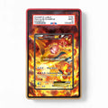Charizard-EX XY121 Promo XY Series Extended Art Display Cases - PSA Slab Case - Front View