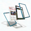 Charizard 142-165 SWSH Black Star Promos Extended Art Display Cases - PSA Slab Case - Detail View
