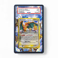 Charizard 4-100 Holo Crystal Guardians Extended Art Display Cases - PSA Slab Case - Front View
