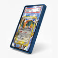 Charizard 4-100 Holo Crystal Guardians Extended Art Display Cases - PSA Slab Case - Side View