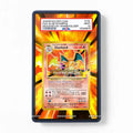 Charizard 4-102 30th Anniversary Pokemon Cards Custom Art Display Cases - PSA Slab Case - Front View