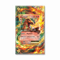 Charizard EX 11-106 Flashfire Extended Art Display Cases - Screws Case - Front View