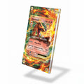 Charizard EX 11-106 Flashfire Extended Art Display Cases - Screws Case - Side View
