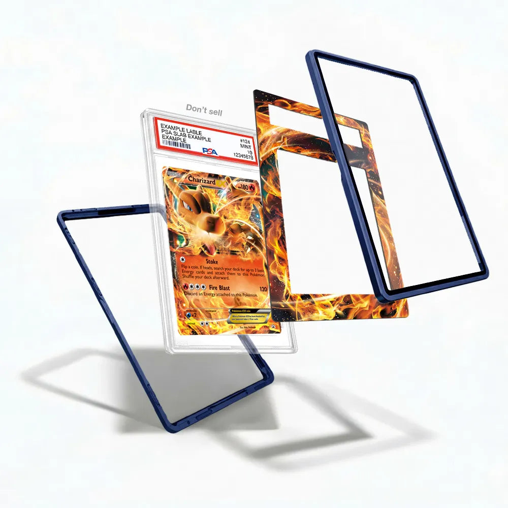 Charizard EX XY29 XY Promo Series Extended Art Display Cases - PSA Slab Case - Detail View