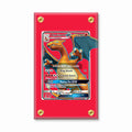 Charizard GX SM60 Promo Extended Art Display Cases - Screws Case - Front View