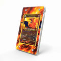 Charizard Holo No.006 Expansion Pack JP Extended Art Display Cases - Magnetic Case - Side View