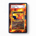 Charizard Holo No.006 Expansion Pack JP Extended Art Display Cases - PSA Slab Case - Front View