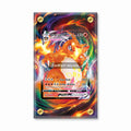 Charizard VMAX 020-189 Darkness Ablaze Extended Art Display Cases - Screws Case - Front View