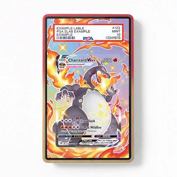 Charizard VMAX SV107-SV122 Shining Fates Extended Art Display Cases - PSA Slab Case - Front View
